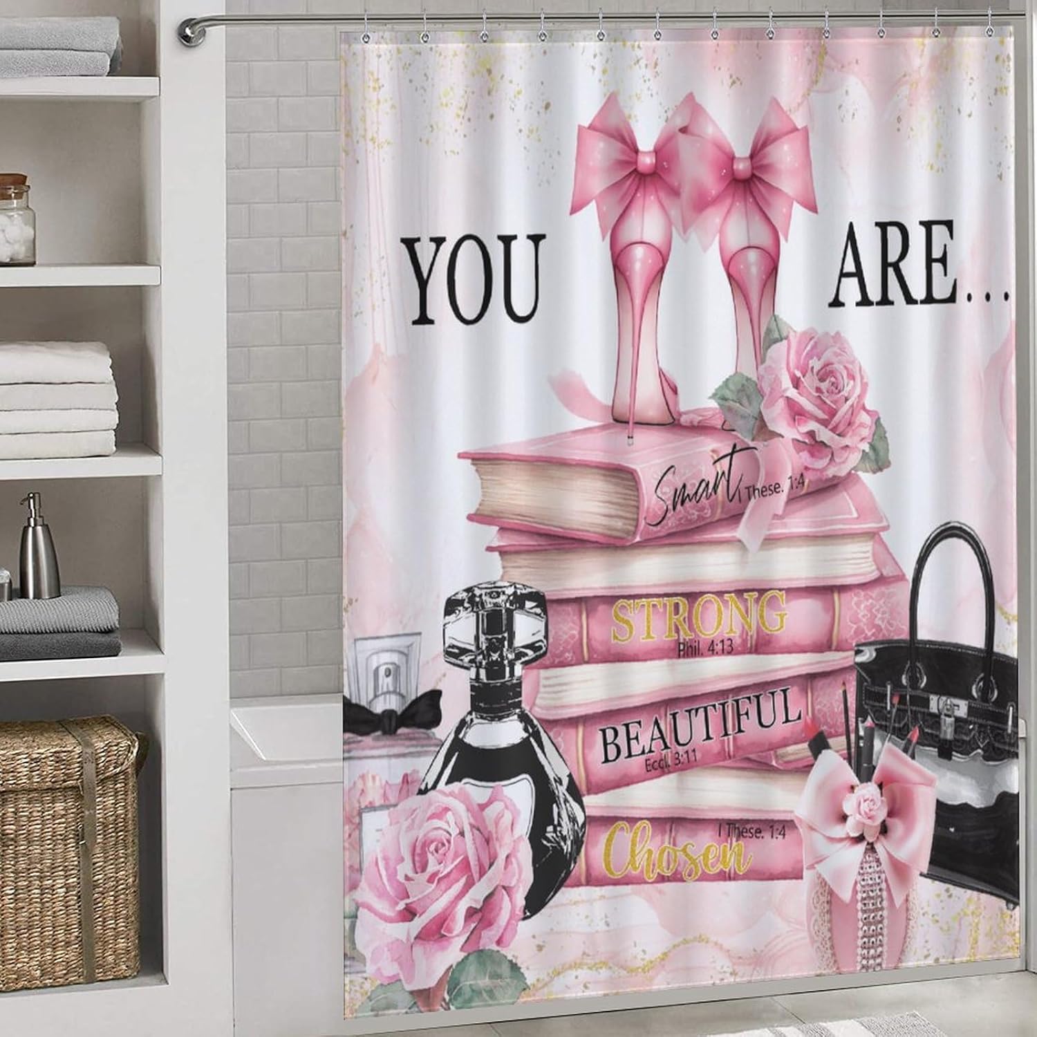 Fashion Woman Shower Curtain f - Women'S Fashion Magazines reseña y precio