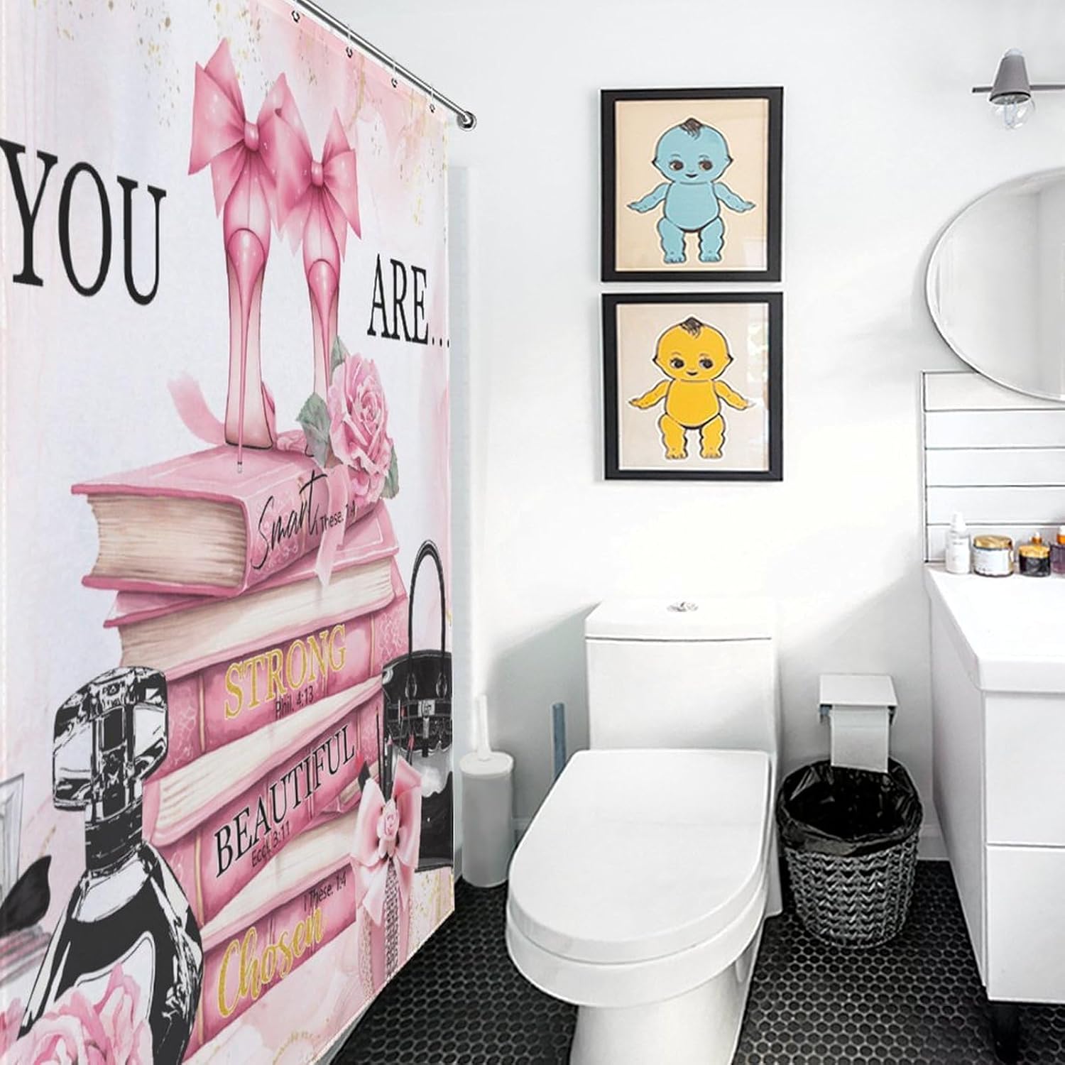 Fashion Woman Shower Curtain f - Women'S Fashion Magazines reseña y precio