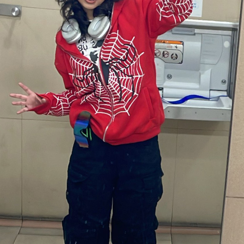 Y2k Rhinestone Skeleton Hoodie - Women'S Fashion Zip Hoodie reseña y precio