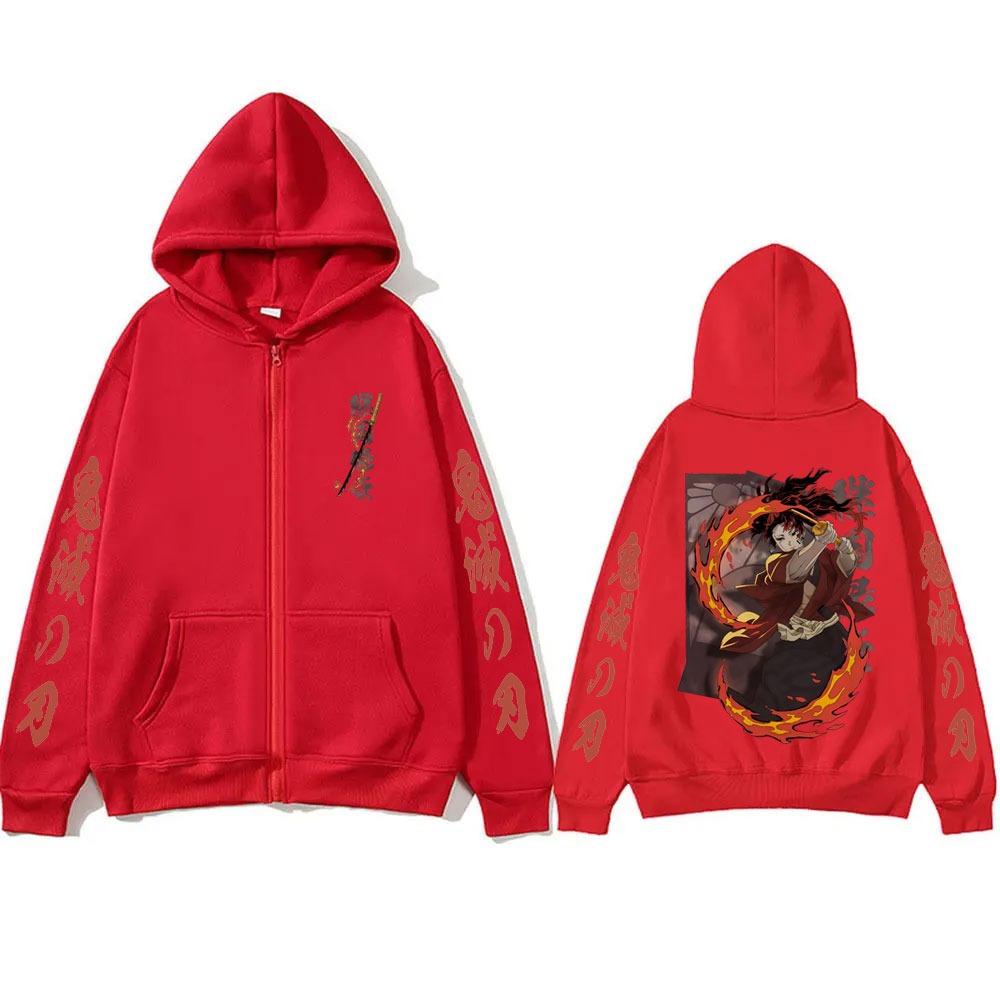 New Demon Slayer Tsugikuni Yor - Women'S Fashion Zip Hoodie reseña y precio