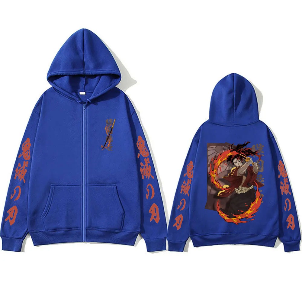 New Demon Slayer Tsugikuni Yor - Women'S Fashion Zip Hoodie reseña y precio