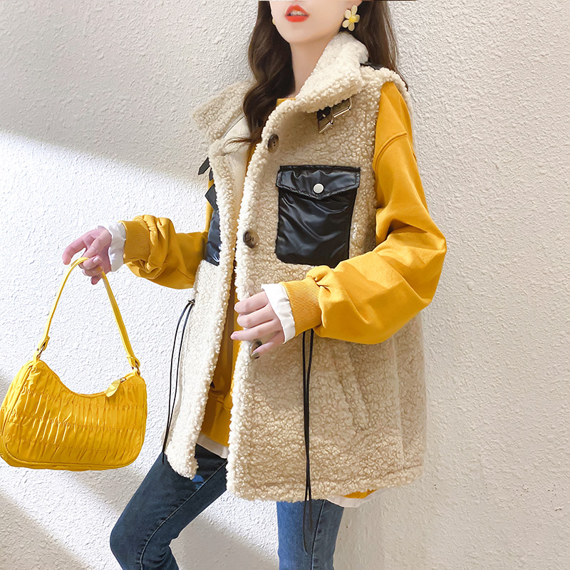 New Wool Waistcoat Women Fashi - Women'S Fashion Gilet reseña y precio