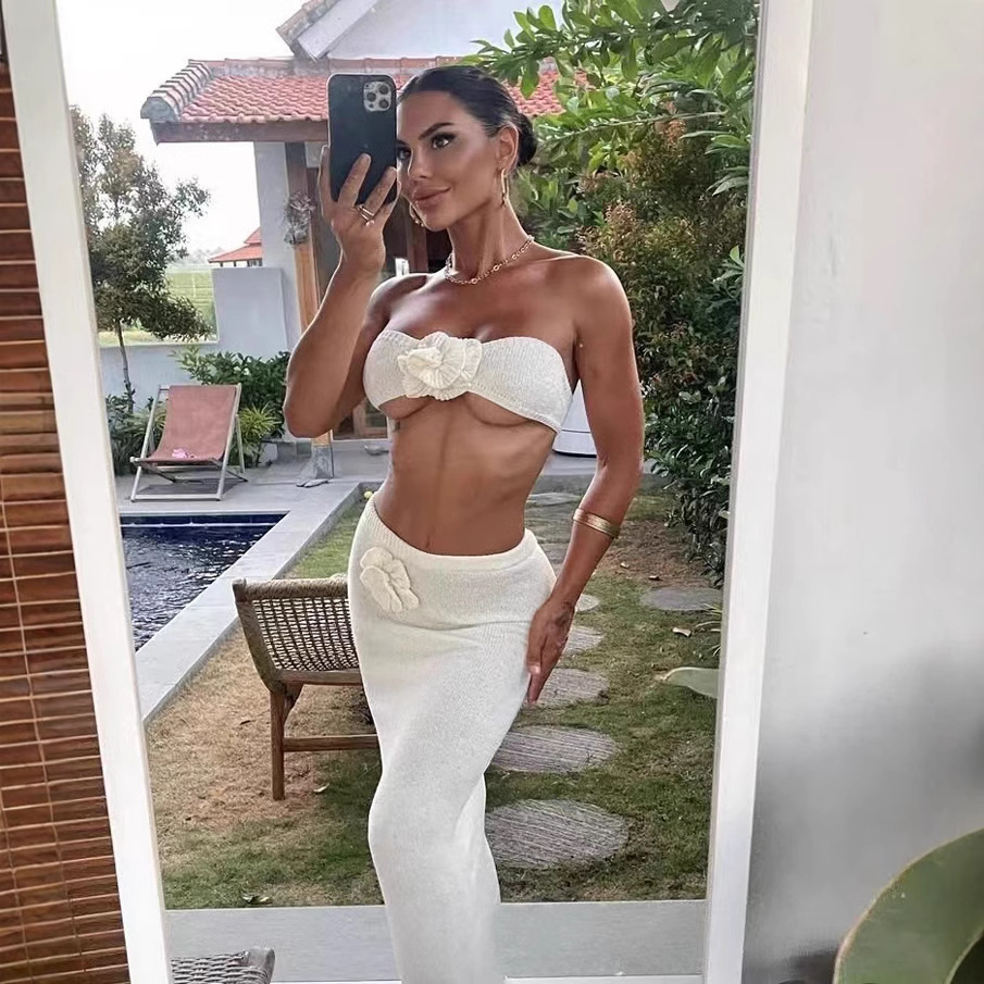 High Waist Knitted Tube Top Ha - Women'S Young Fashion reseña y precio