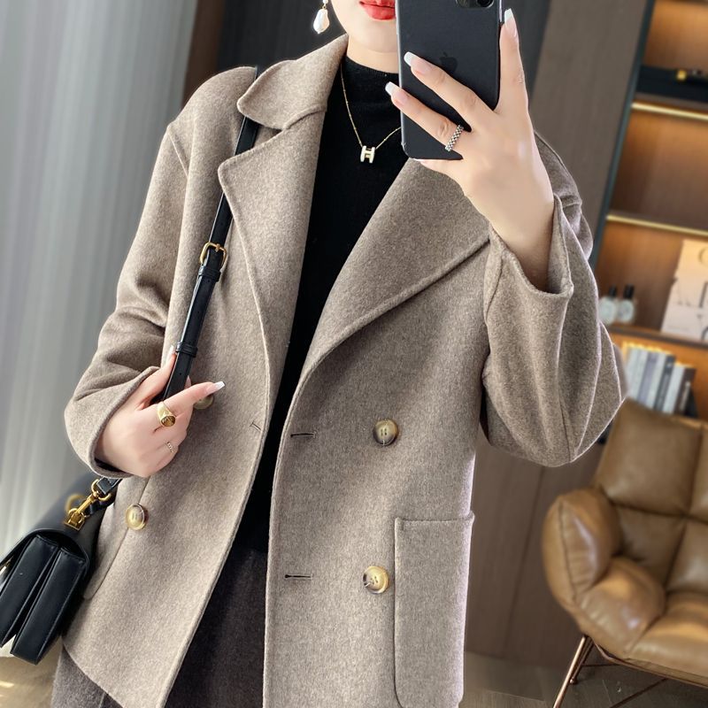 Petite Wool Coat Casual Croppe - Women'S Fashion Petite reseña y precio