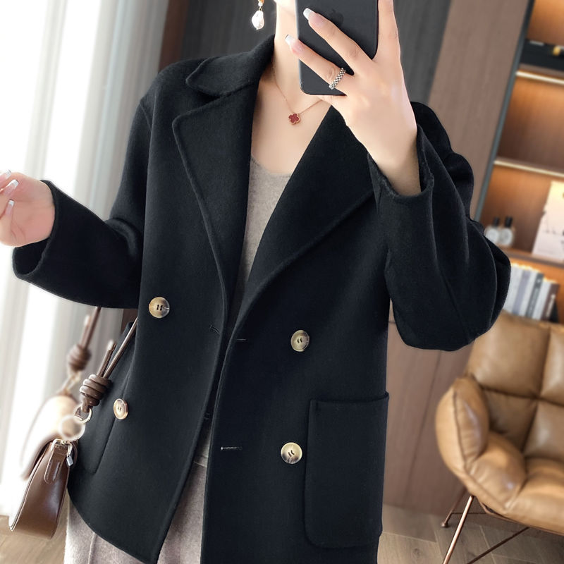 Petite Wool Coat Casual Croppe - Women'S Fashion Petite reseña y precio