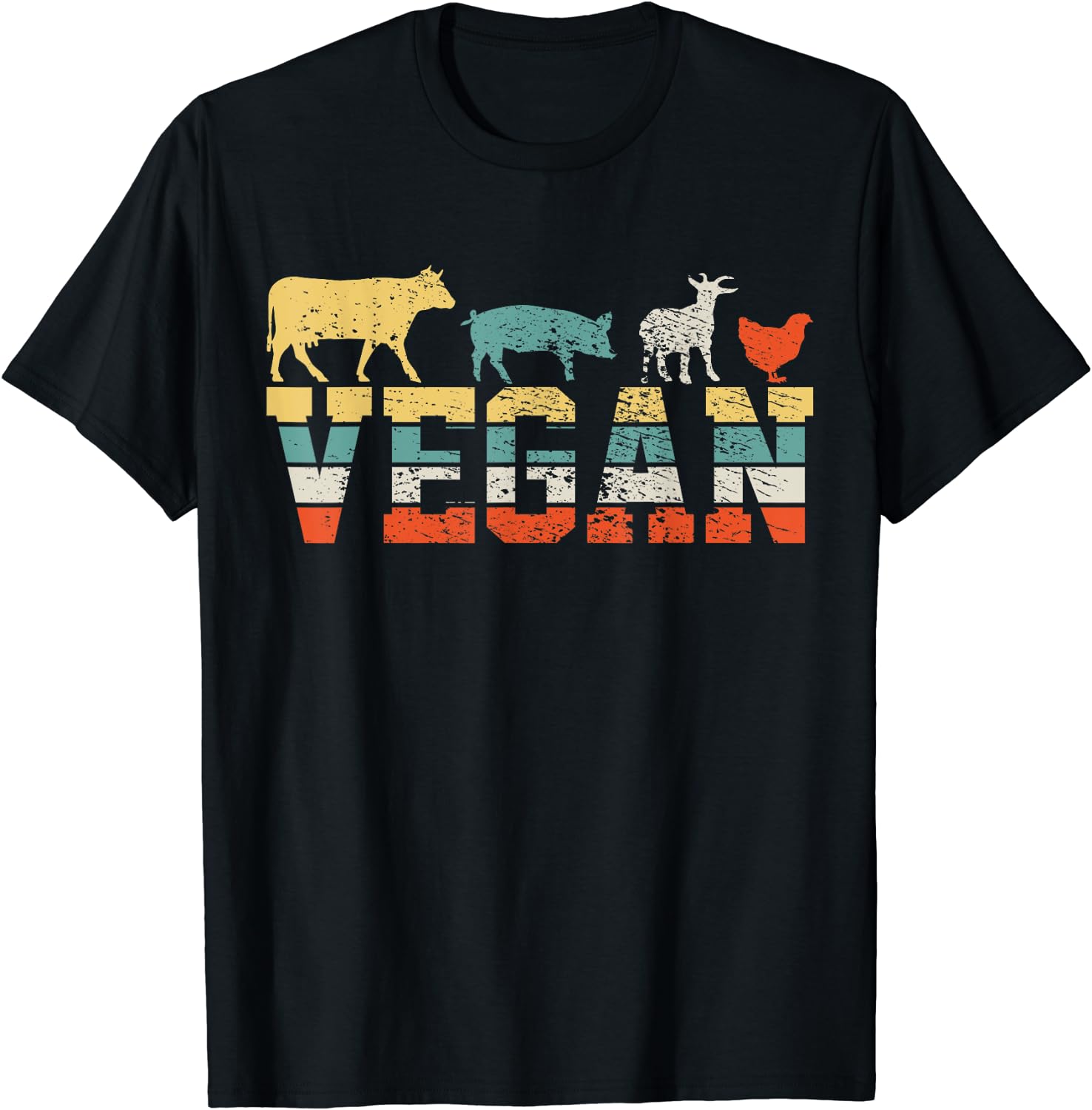 Vegan Vintage T-Shirt Summer M - Women'S Fashion Magazines reseña y precio