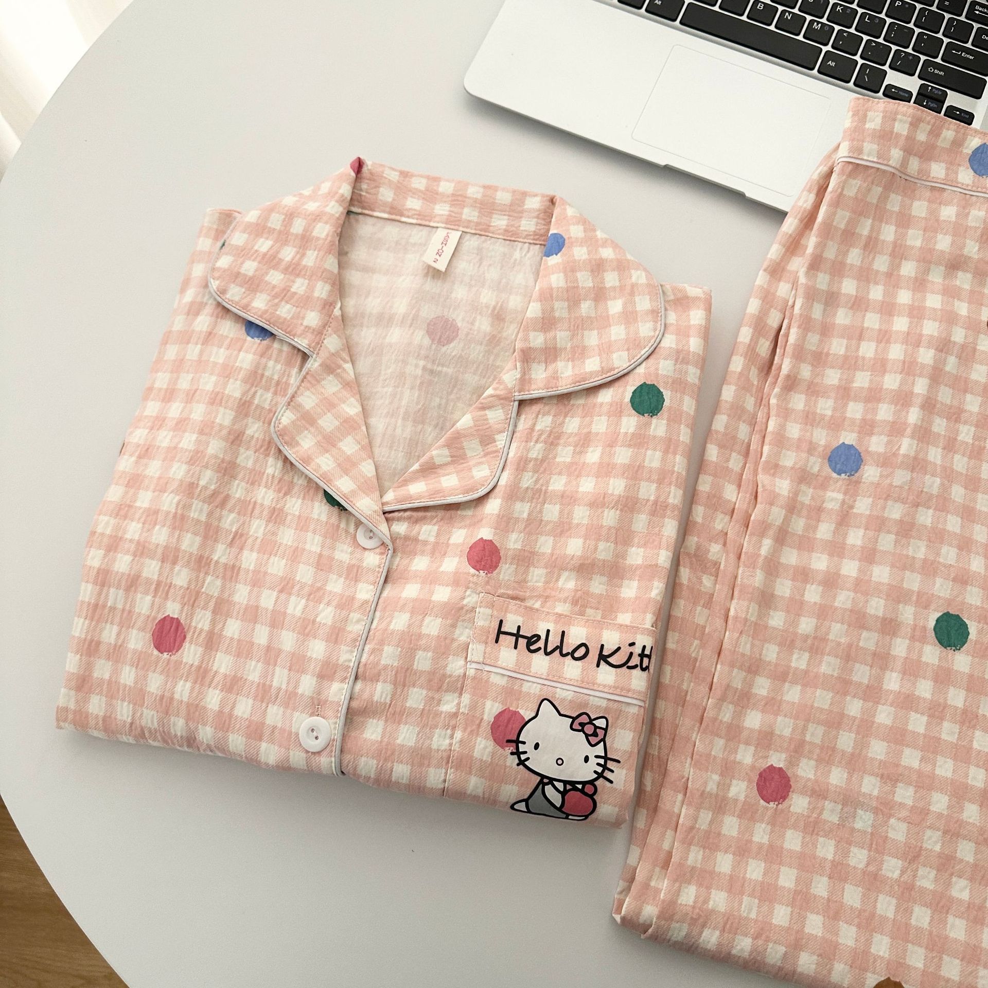 2Pcs Sweet Women Spring Autumn - Women'S Fashion Pajamas reseña y precio