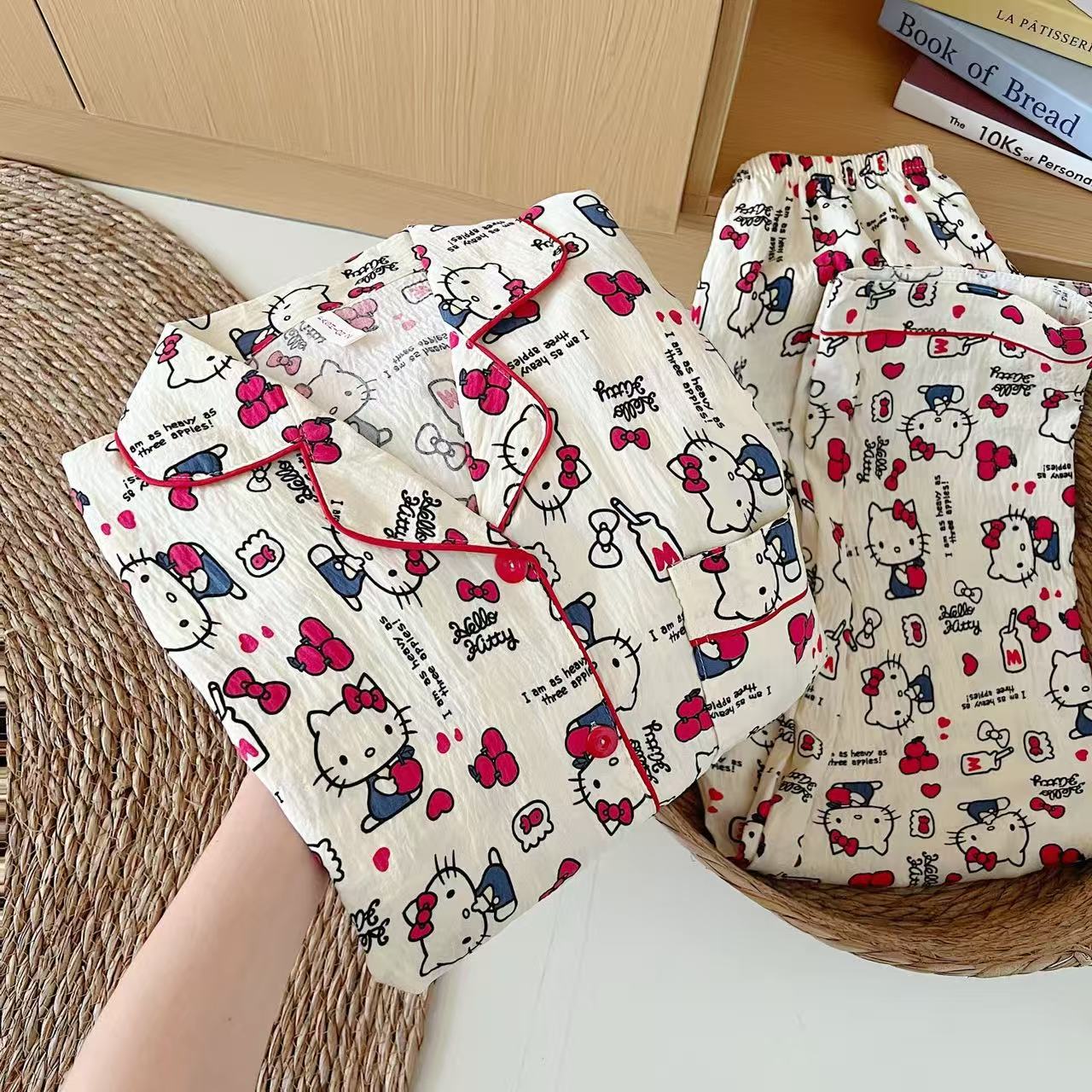 2Pcs Sweet Women Spring Autumn - Women'S Fashion Pajamas reseña y precio