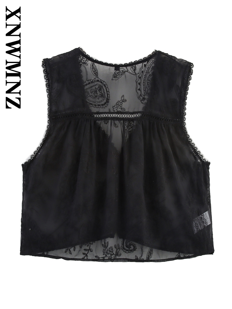 XNWMNZ 2025 Summer New Lady Fa - Women'S Fashion Gilet reseña y precio
